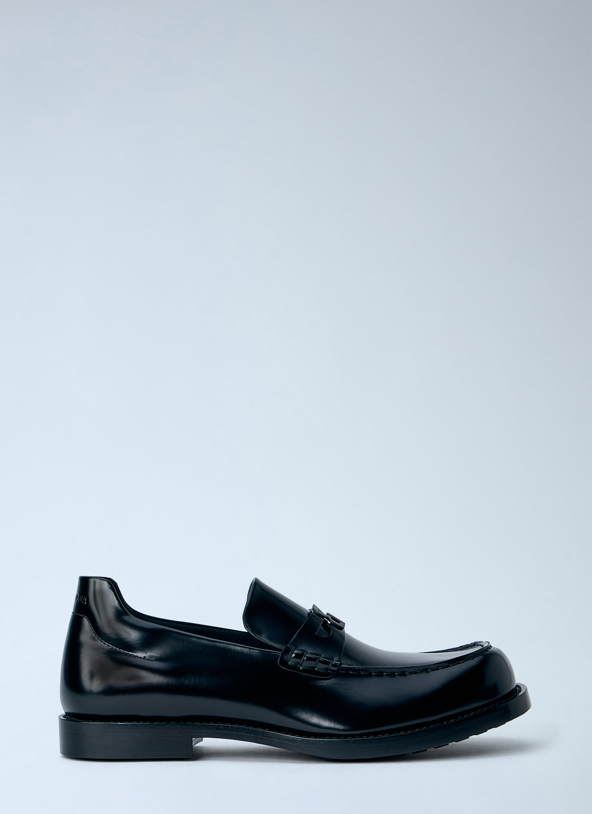 Balenciaga Men Comfy Leather Loafers