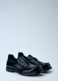 Balenciaga Men Comfy Leather Loafers