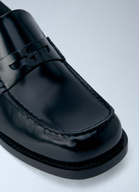 Balenciaga Men Comfy Leather Loafers