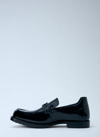 Balenciaga Men Comfy Leather Loafers