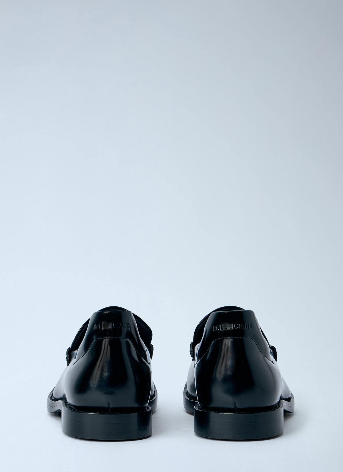 Balenciaga Men Comfy Leather Loafers