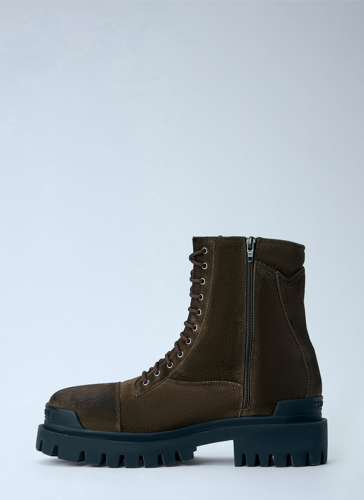 Balenciaga Men Combat Strike L20 Ankle Boots