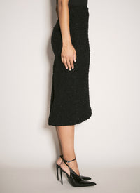 Balenciaga Balenciaga Women Boucle Midi Skirt