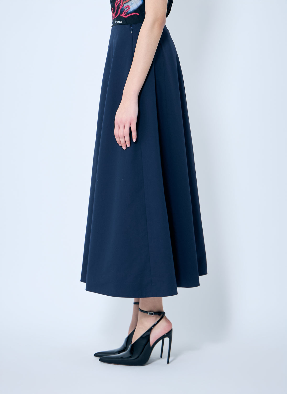 Balenciaga Balenciaga Women Cotton Midi Skirt