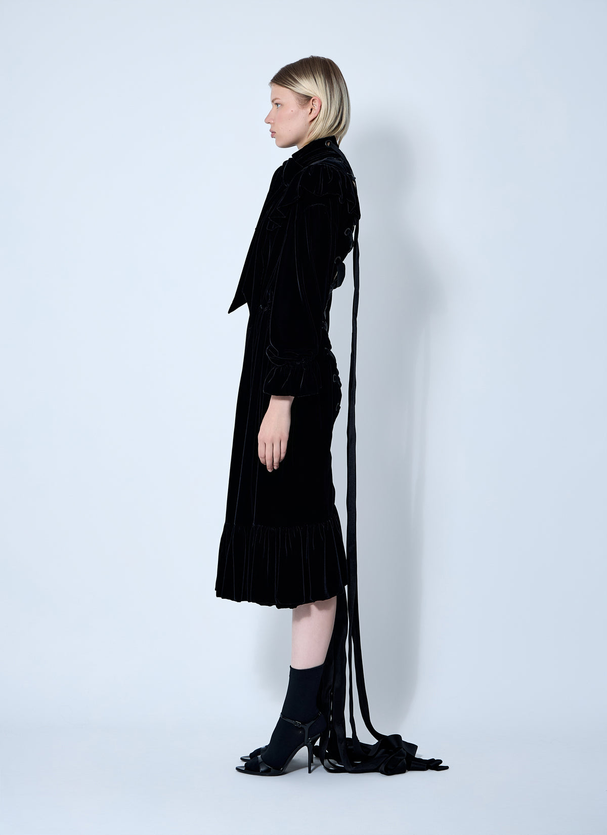 Balenciaga Balenciaga Women Lace-Up Dress