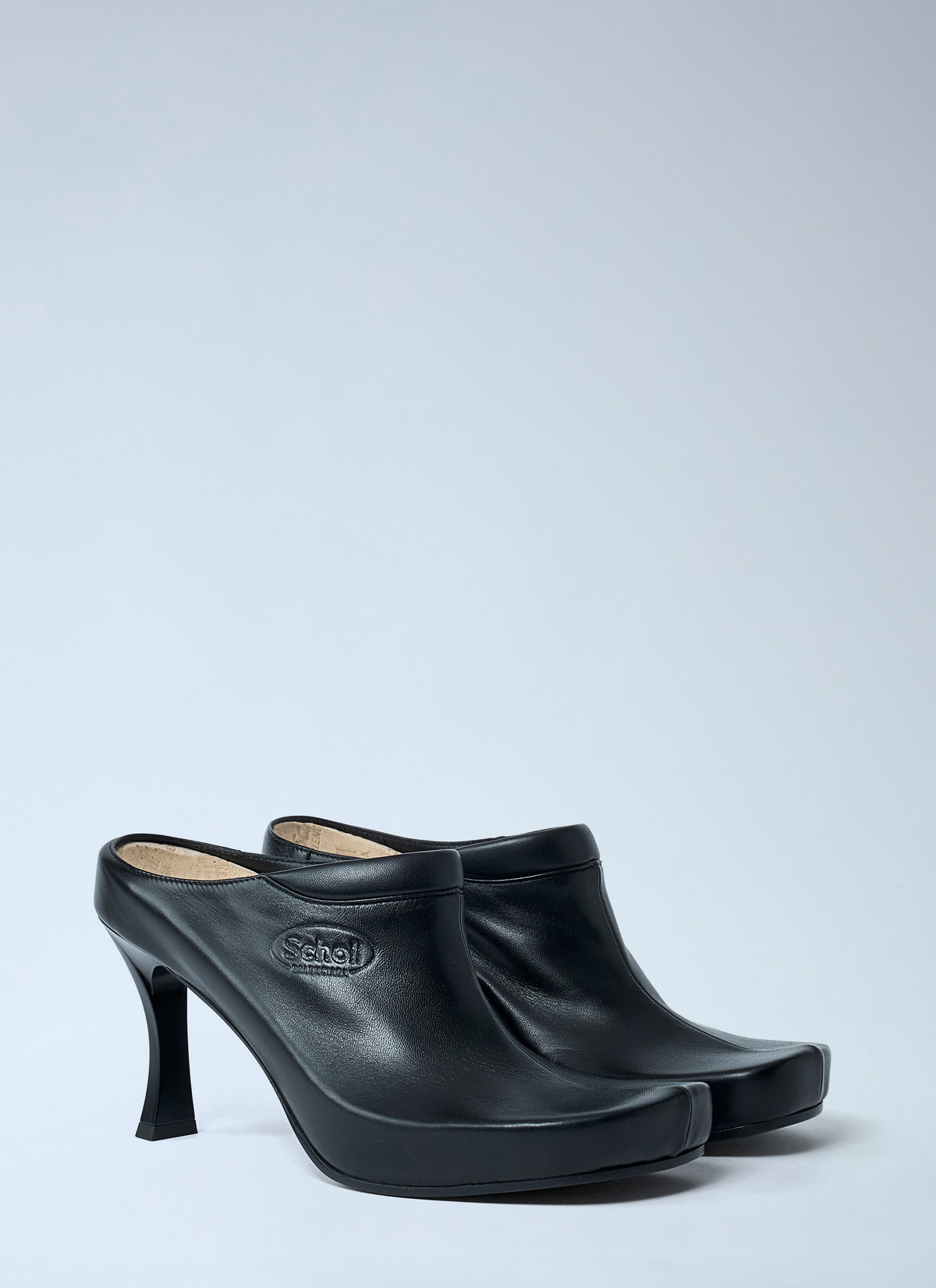 Balenciaga Women Scholl Heeled Mules