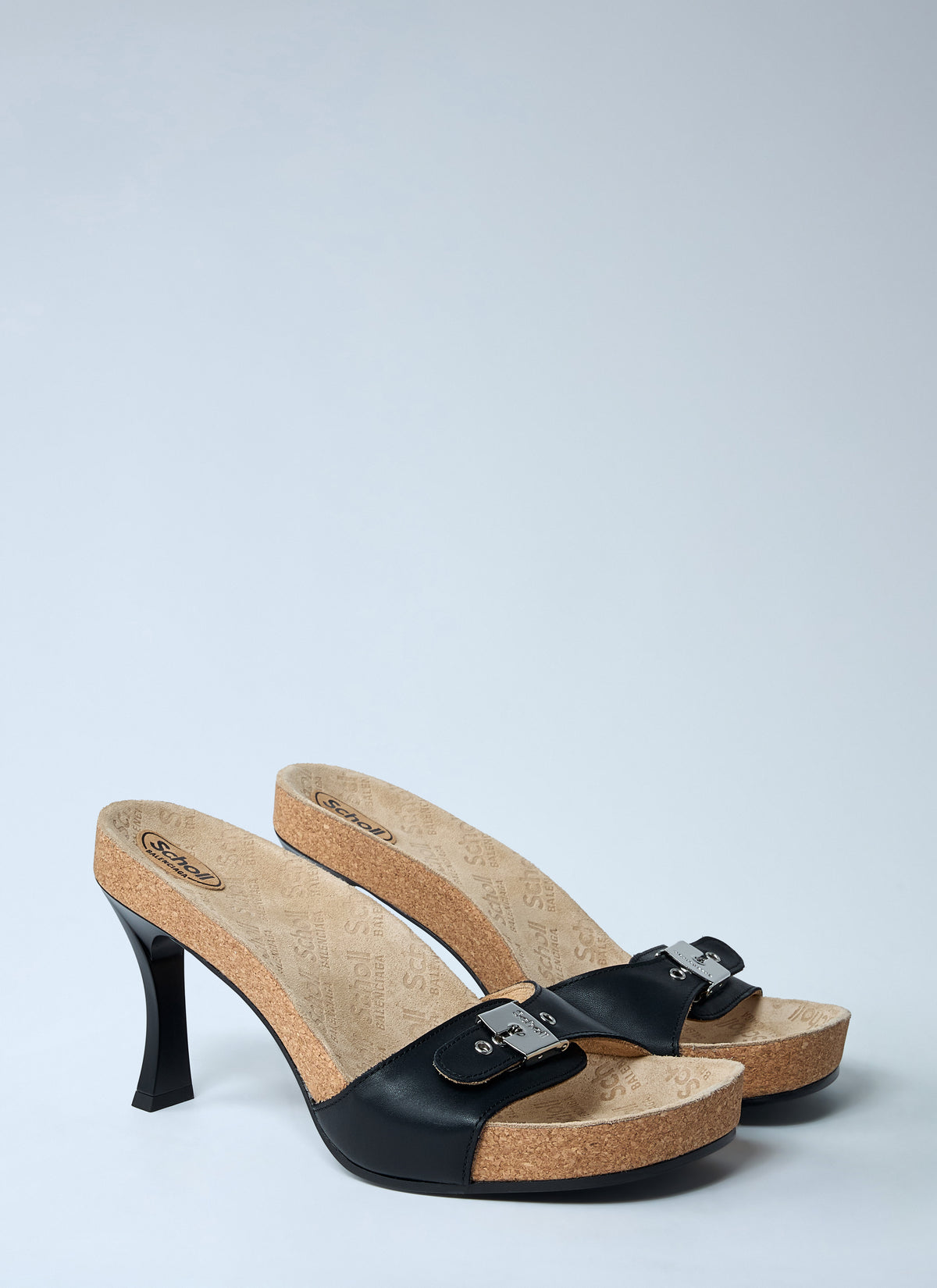 Balenciaga Women Scholl Heeled Sandals
