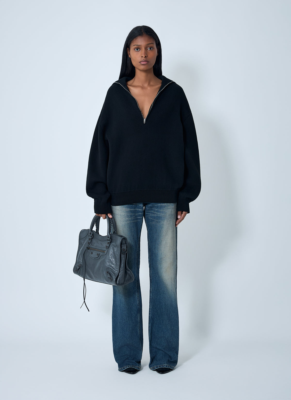 Balenciaga Balenciaga Women Zip-Up Sweater