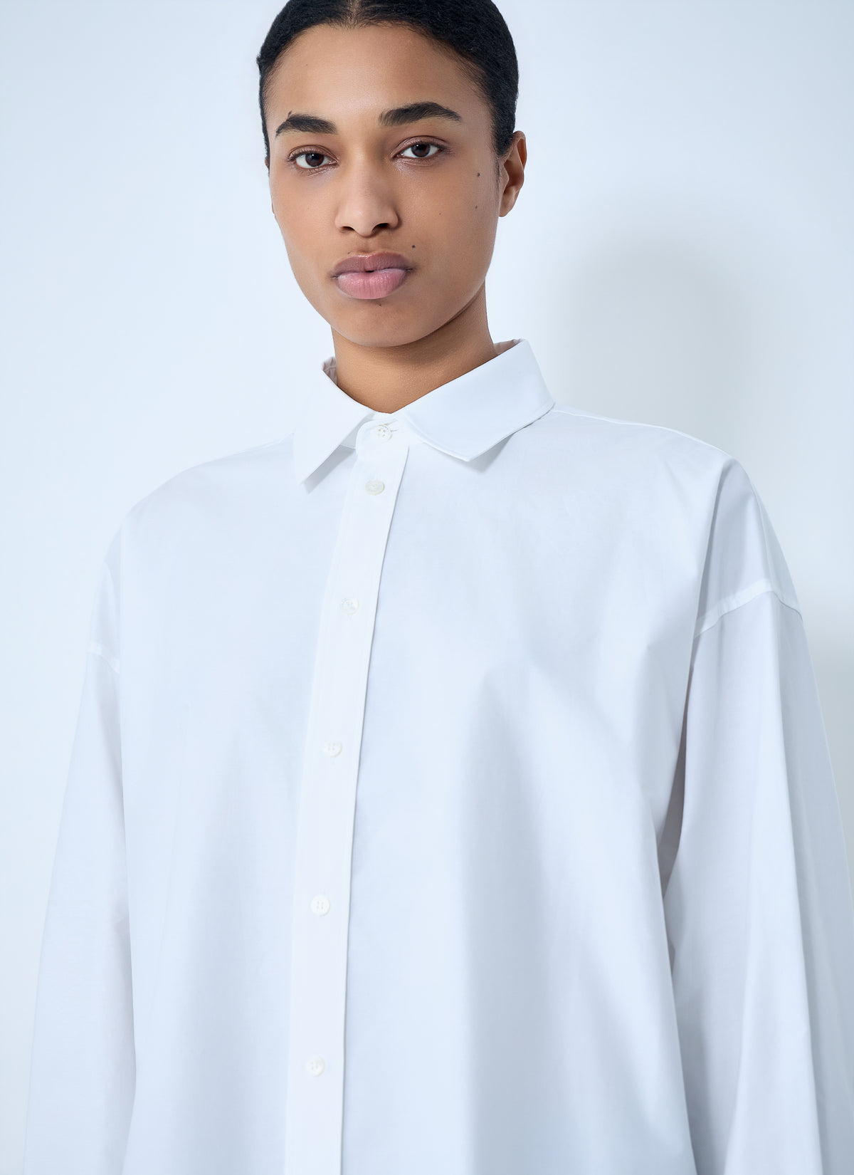 Balenciaga Women Lace-Up Shirt