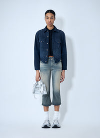Balenciaga Women Curved Waistband Jacket