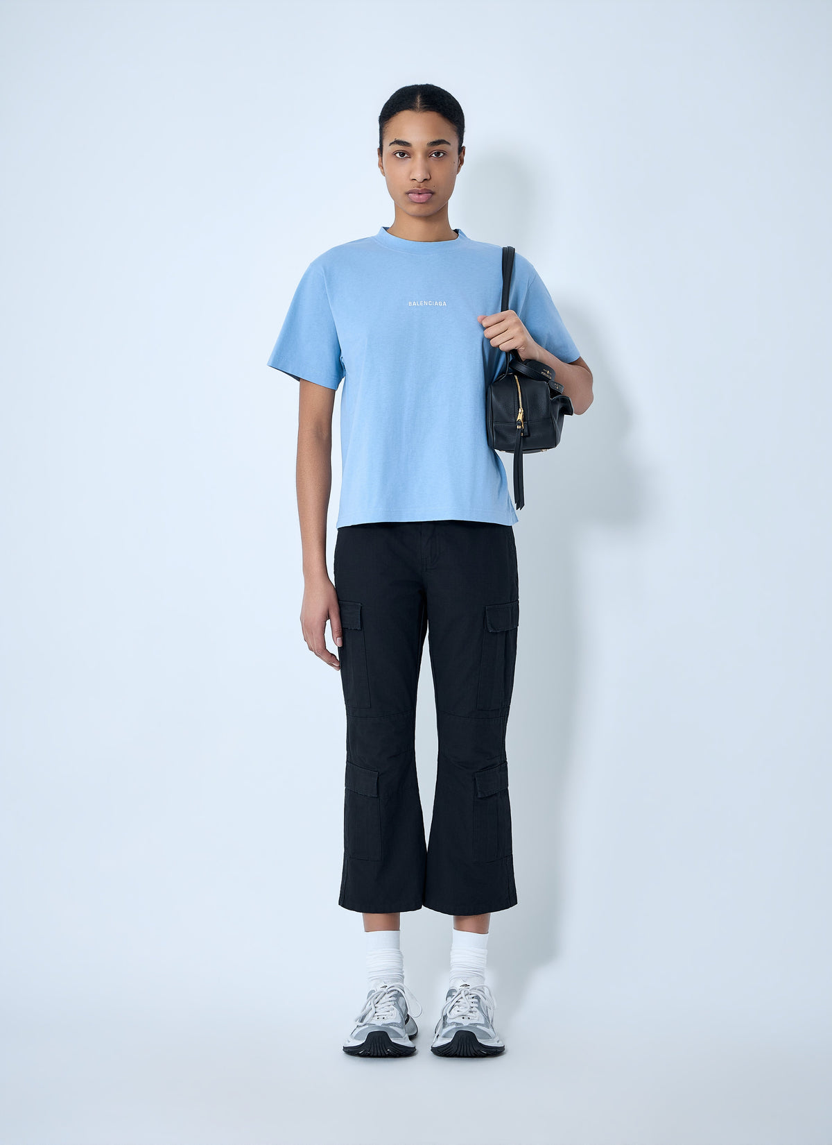 Balenciaga Women Capri Cargo Pants
