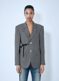 Balenciaga Women Wrap Tailored Blazer
