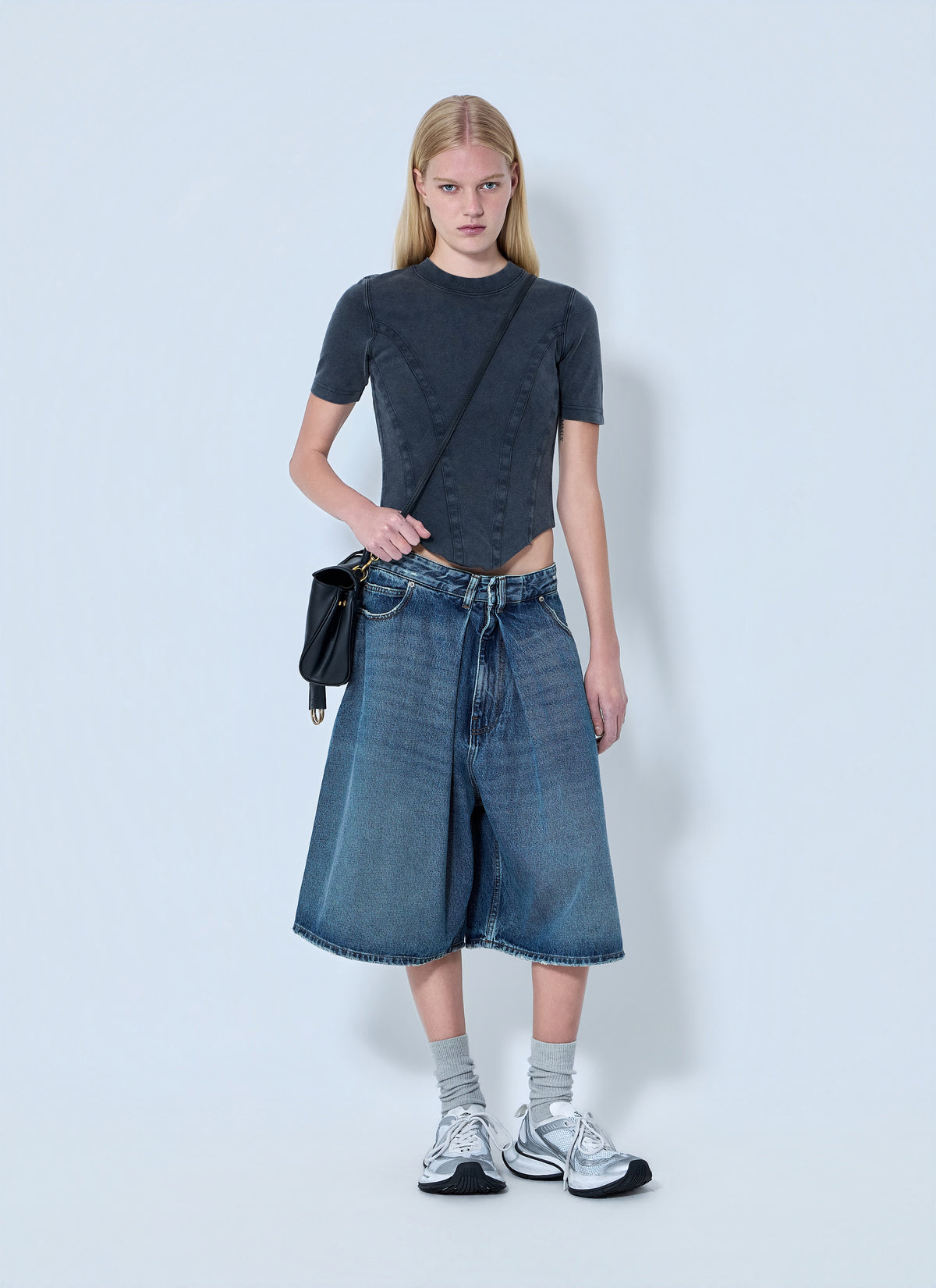Balenciaga Women Cotton Jersey T-Shirt