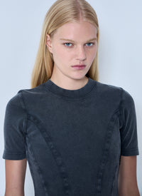 Balenciaga Women Cotton Jersey T-Shirt
