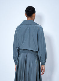 Balenciaga Women High Collar Tracksuit Jacket