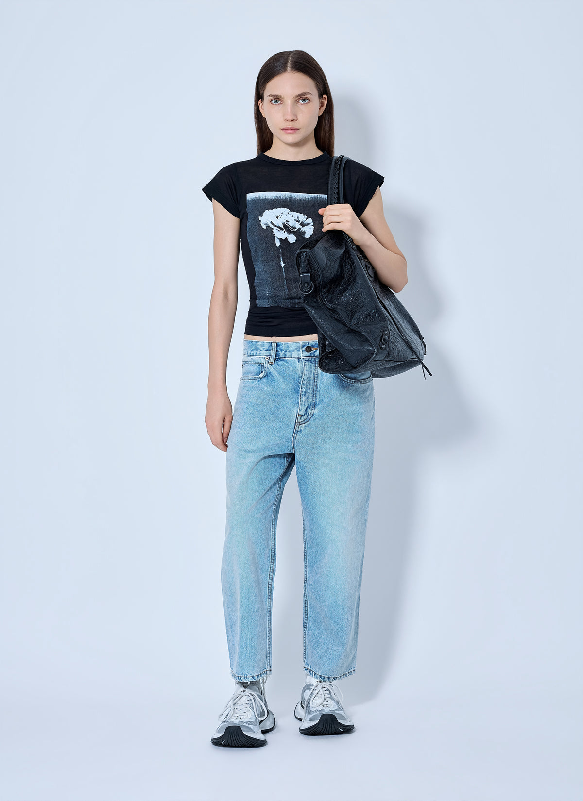 Balenciaga Balenciaga Women Straight-Leg Denim Jeans