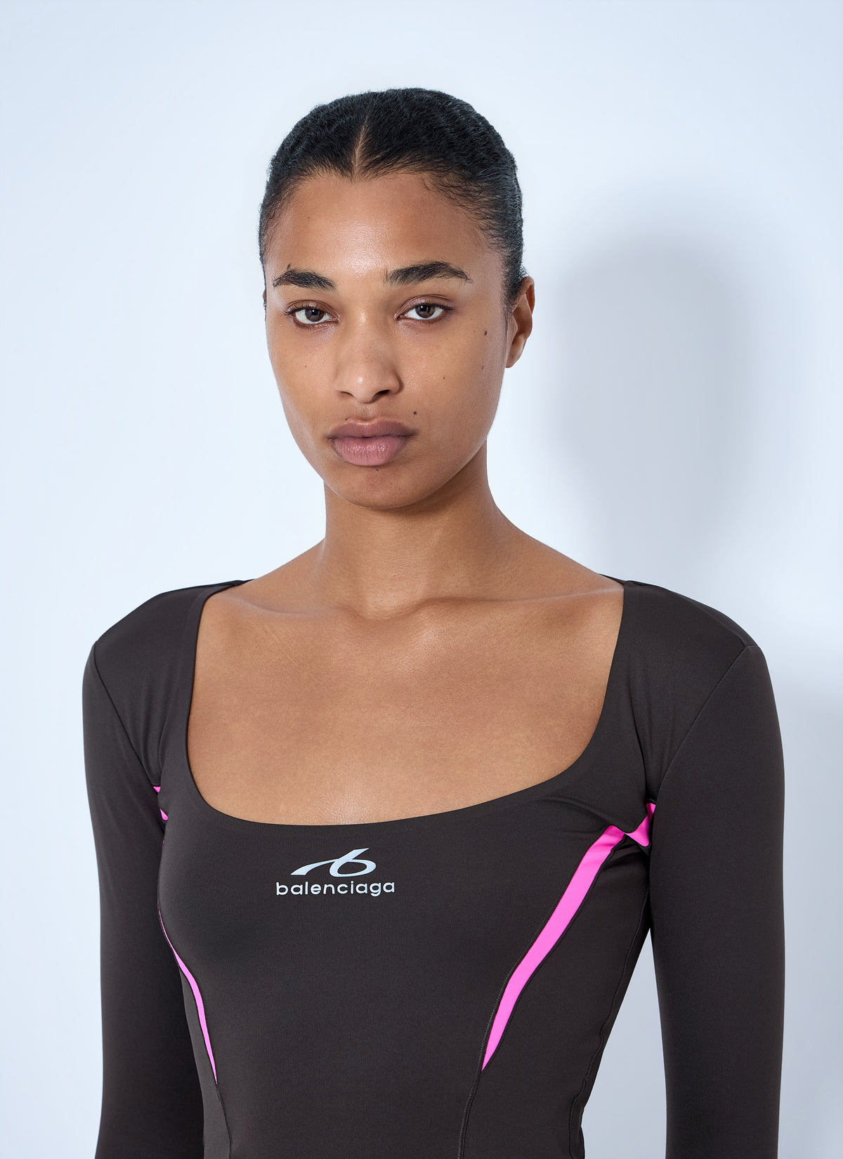 Balenciaga Balenciaga Women Long Sleeve Fitted Top