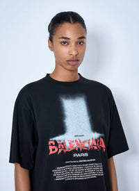 Balenciaga Women The Door Oversized T-Shirt