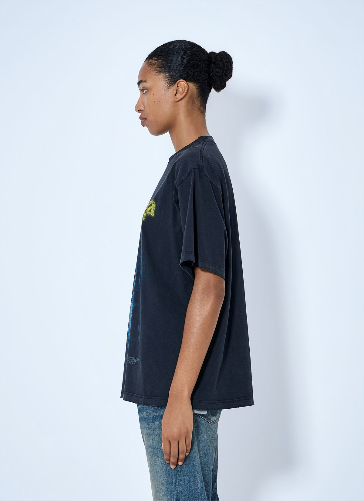Balenciaga Women The Address Medium Fit T-Shirt