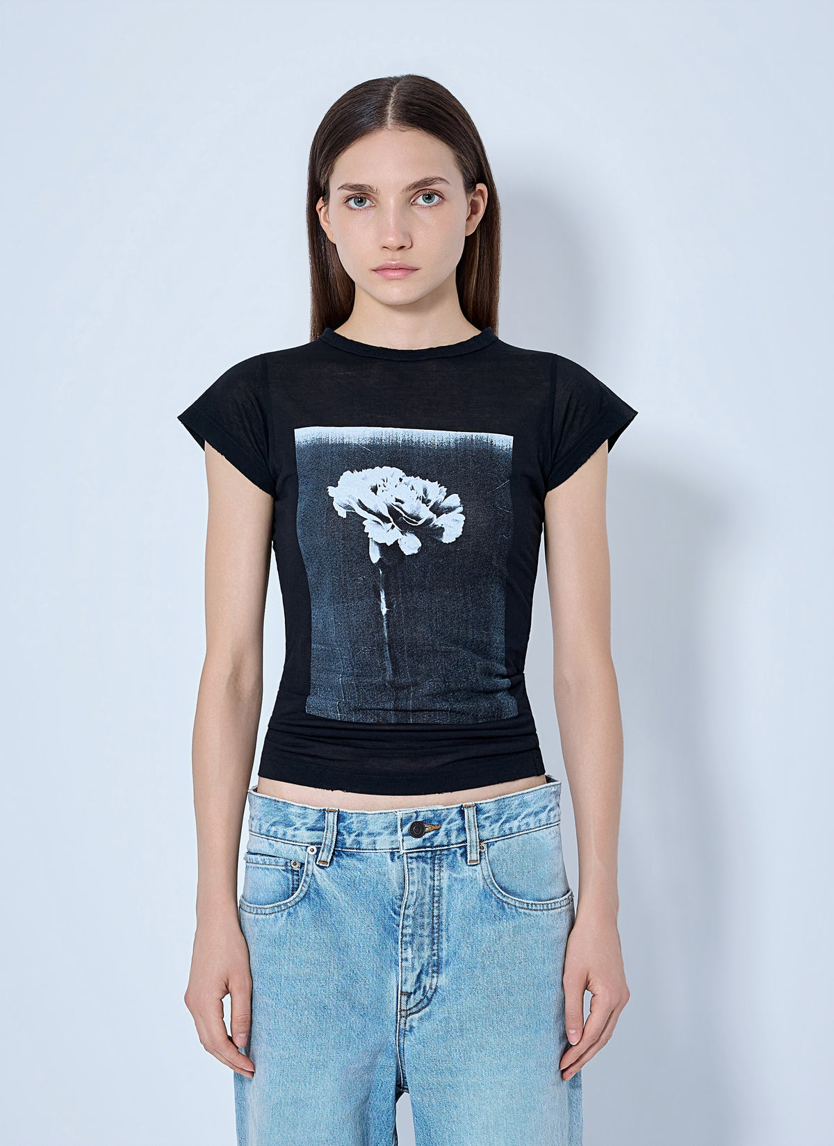 Balenciaga Balenciaga Women Graphic Print T-Shirt