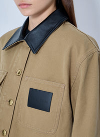 Balenciaga Women Cropped Workwear Jacket