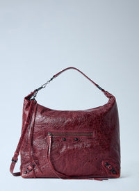 Balenciaga Women Le City Hobo Shoulder Bag Medium