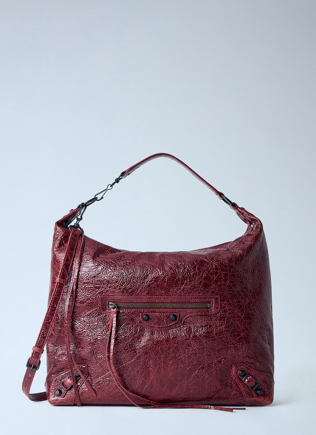 Balenciaga Women Le City Hobo Shoulder Bag Medium