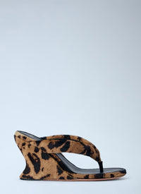 Balenciaga Women Gaeta Wedge Thong Sandals