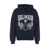 Balmain Balmain Men Balmain Crystal Hoodie