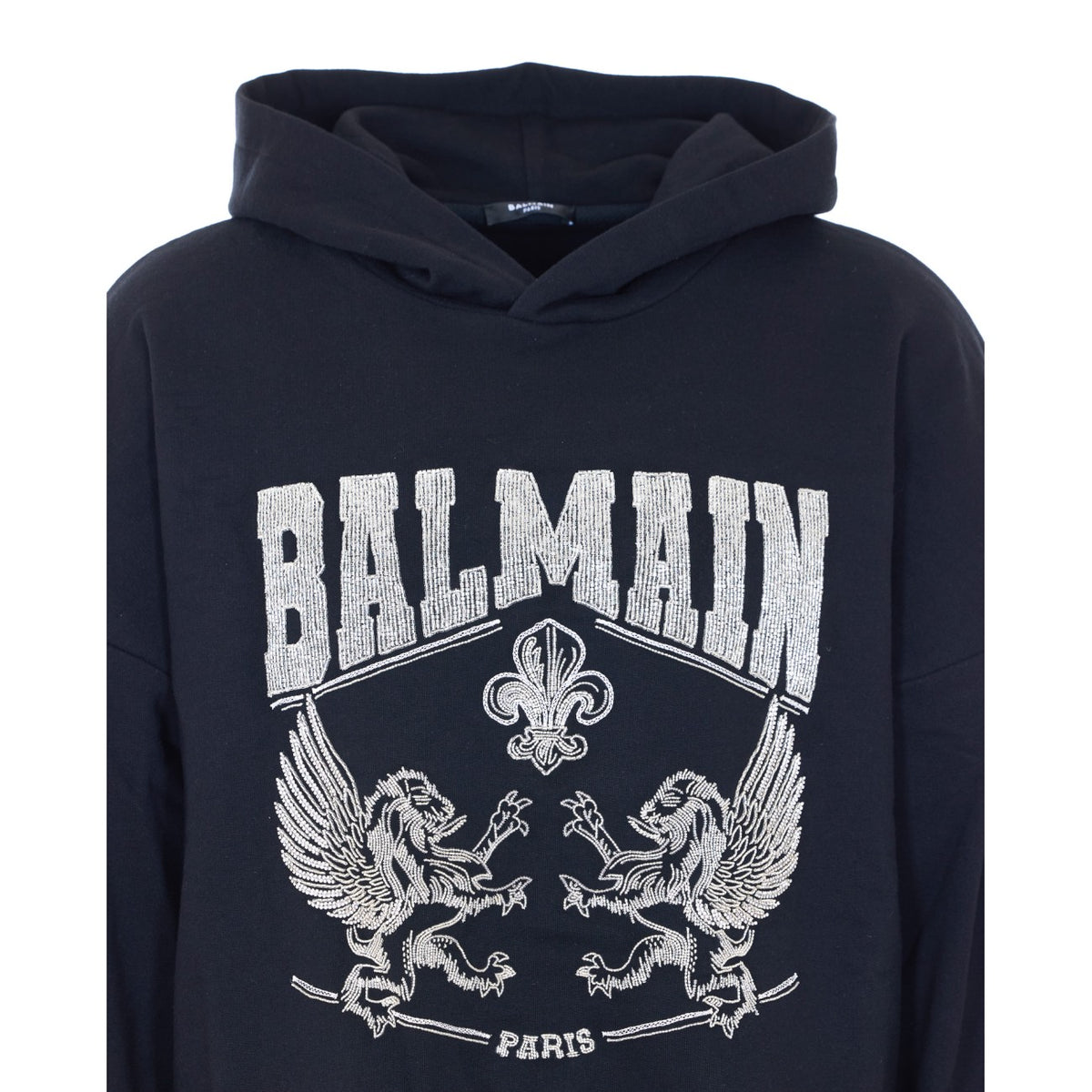 Balmain Balmain Men Balmain Crystal Hoodie