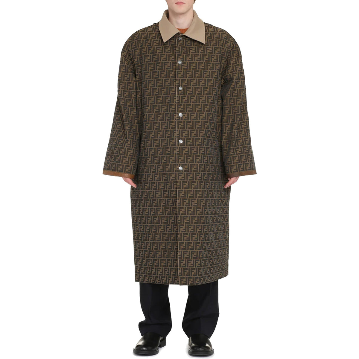 Fendi Fendi Reversible Trench Coat Men