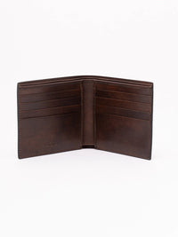 Prada Men Antiqued Leather Wallet