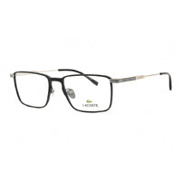 Lacoste Lacoste Eyeglasses Rectangle Full Rim, Matte Black Frame and Clear Demo Lens Lens L2285EN002