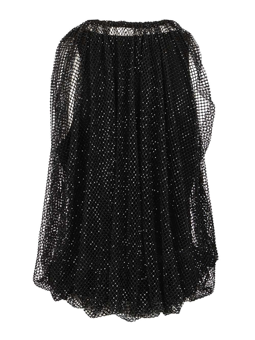 Sportmax Women Mesh Top With Crystals