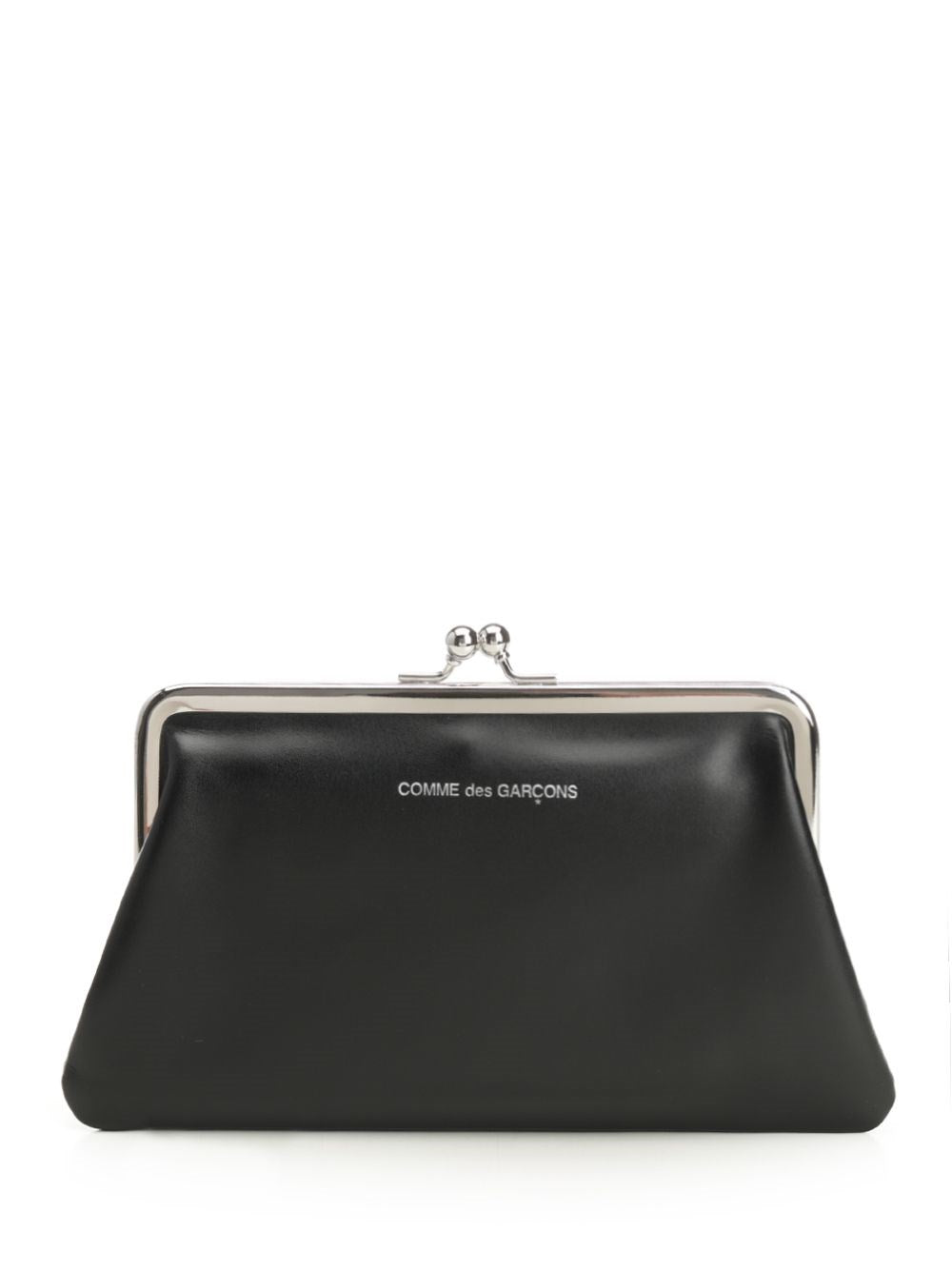 Comme Des Garcons Wallet Comme Des Garcons Wallet Women 'Kiss Clasp' Leather Coin Purse