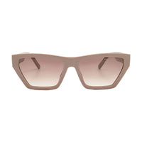 Marc Jacobs Sunglasses Cat Eye Full Rim, Beige Frame and Brown Gradient Lens MARC657/S010AHA