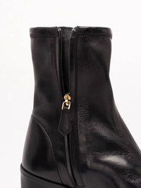 Prada Women Stretch Nappa Leather Booties