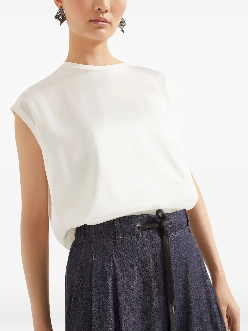 Brunello cucinelli Brunello Cucinelli Women Silk Top