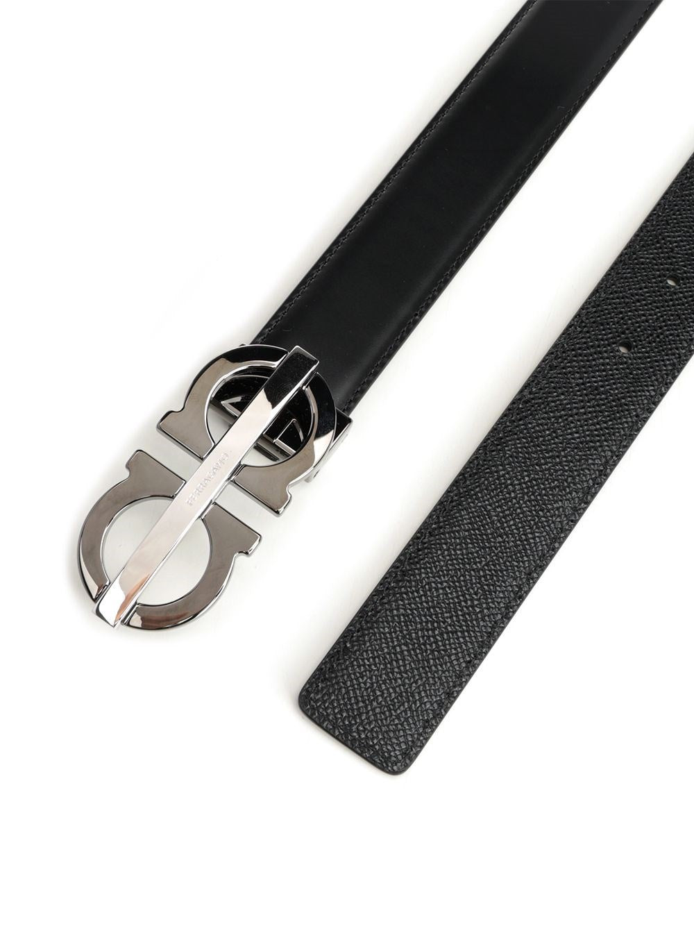 Ferragamo Ferragamo Men Reversible And Adjustable Belt