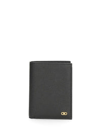 Ferragamo Ferragamo Men Mini Gancini Wallet