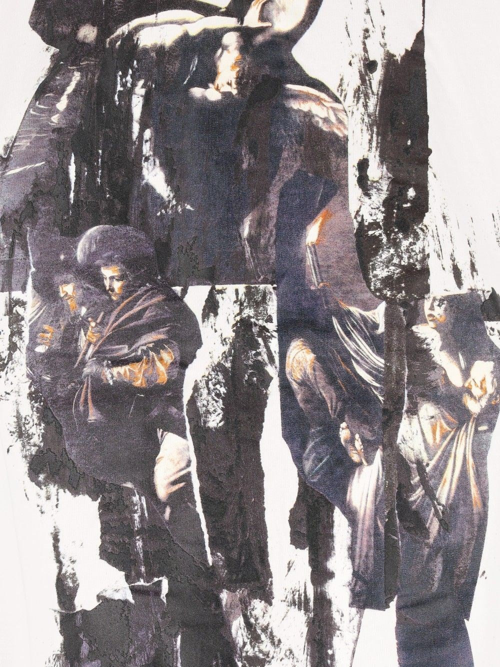 Off-White Men Torn Mercy T-Shirt