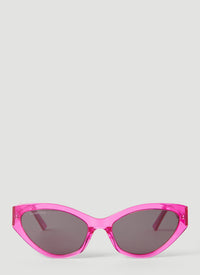 Balenciaga Women Flat Cat Eye Sunglasses