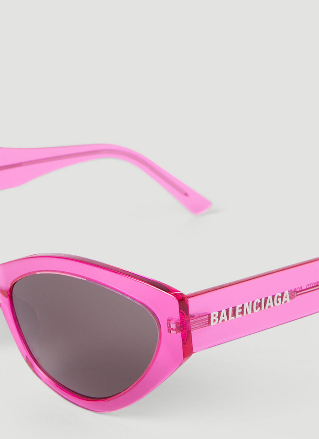 Balenciaga Women Flat Cat Eye Sunglasses