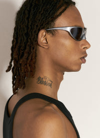 Balenciaga Men 4G Cat Sunglasses