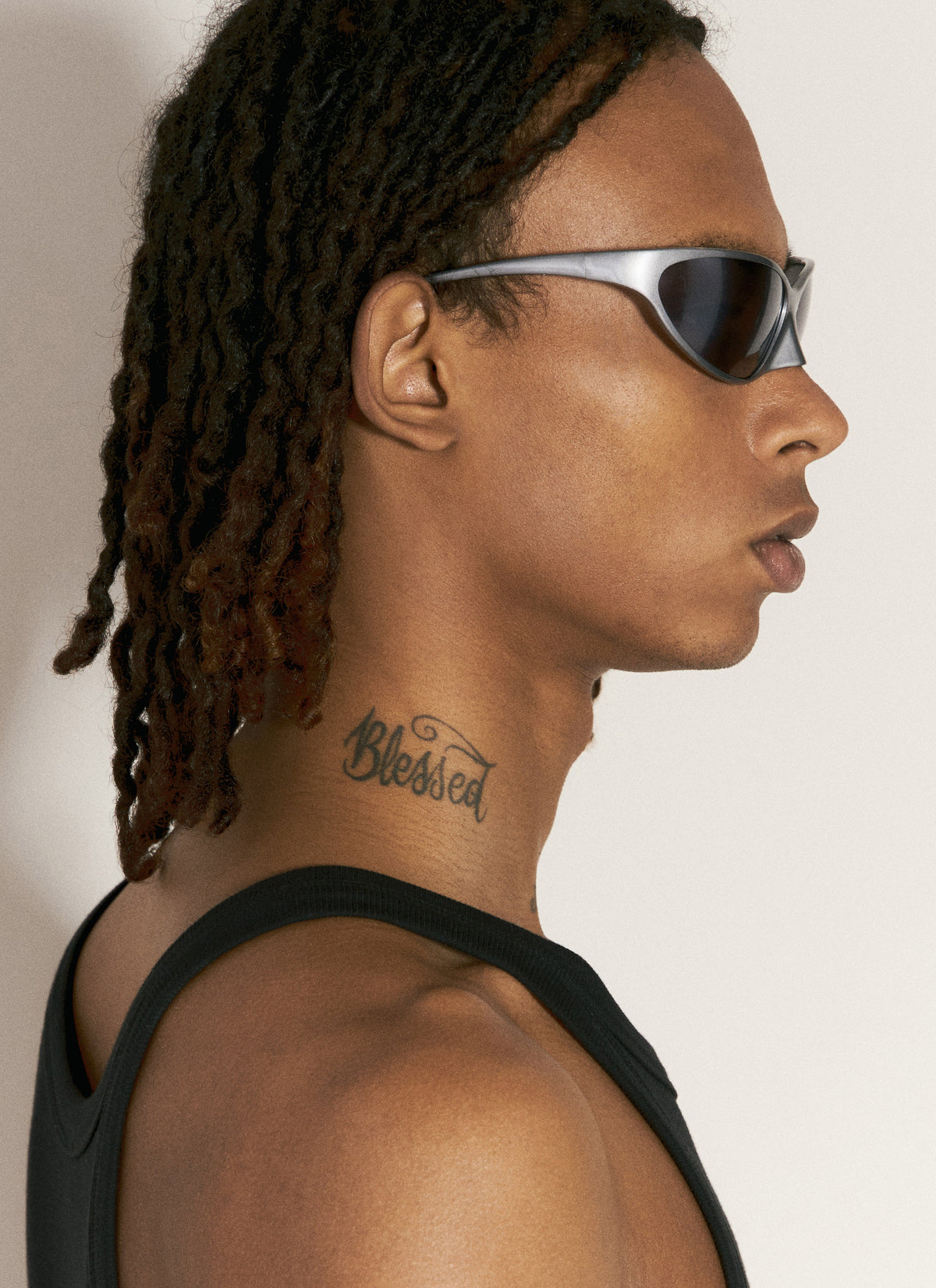Balenciaga Men 4G Cat Sunglasses
