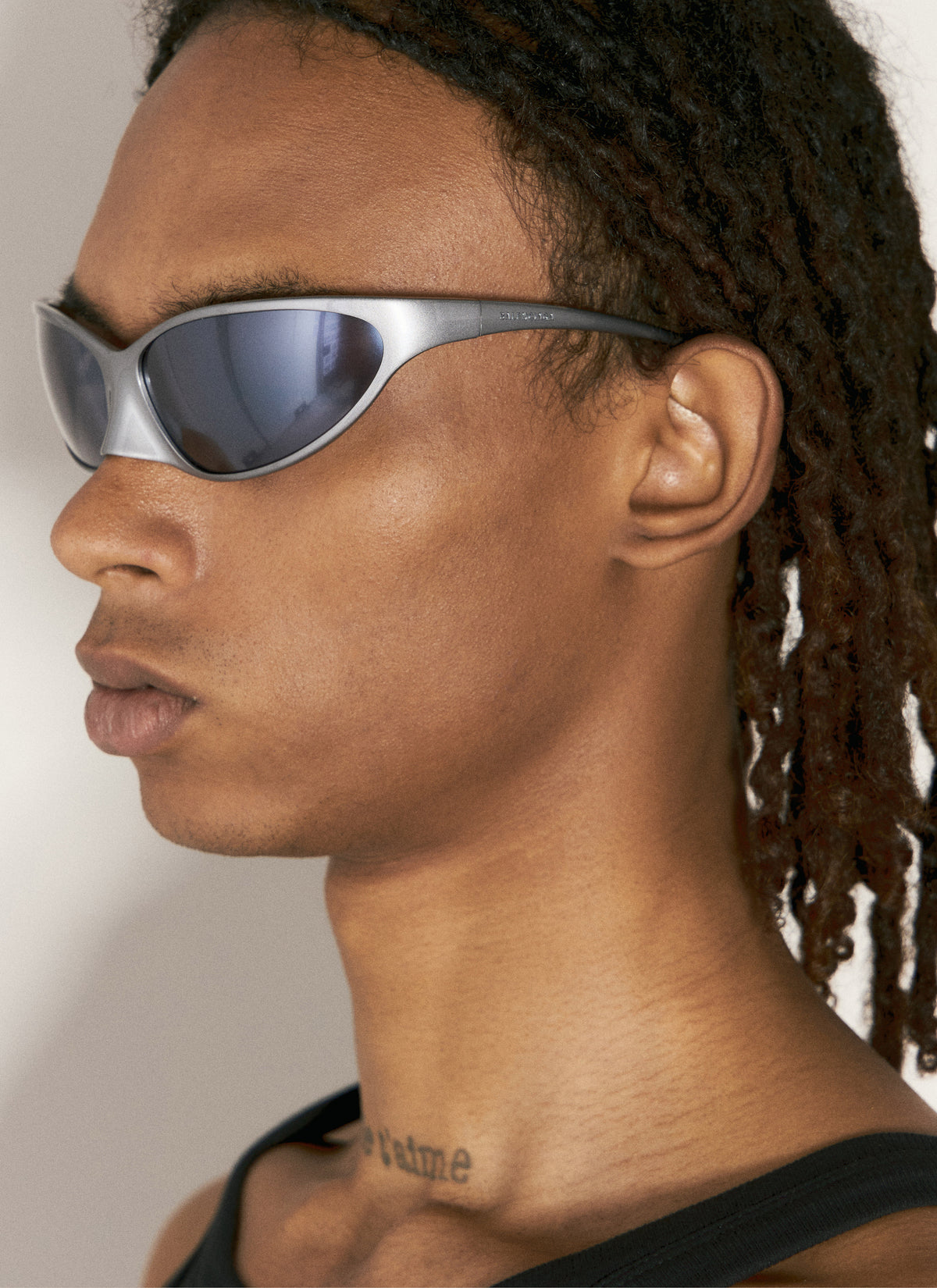 Balenciaga Men 4G Cat Sunglasses