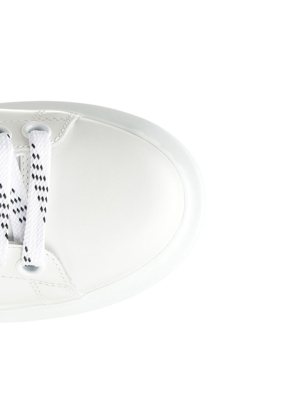 Mcqueen Women Oversized Calfskin Sneaker