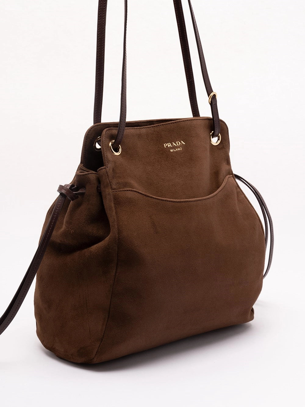 Prada Women Leather Shoulder Bag