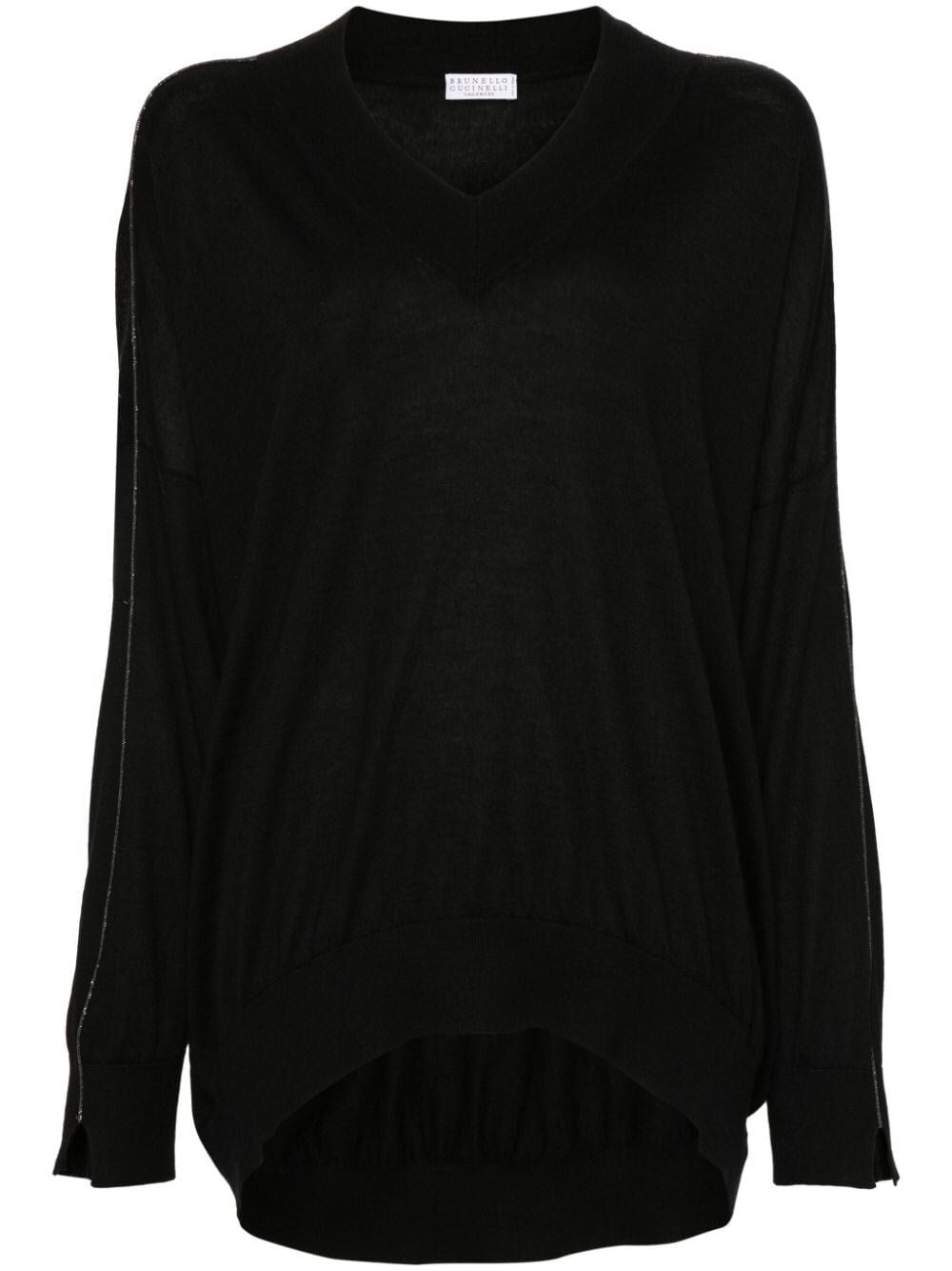 Brunello cucinelli Brunello Cucinelli Women Long Sleeve V-Neck Sweater