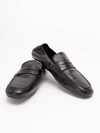Prada Prada Men Shuffle Antiqued Leather Loafers